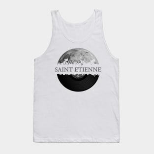 Saint Etienne moon vinyl Tank Top